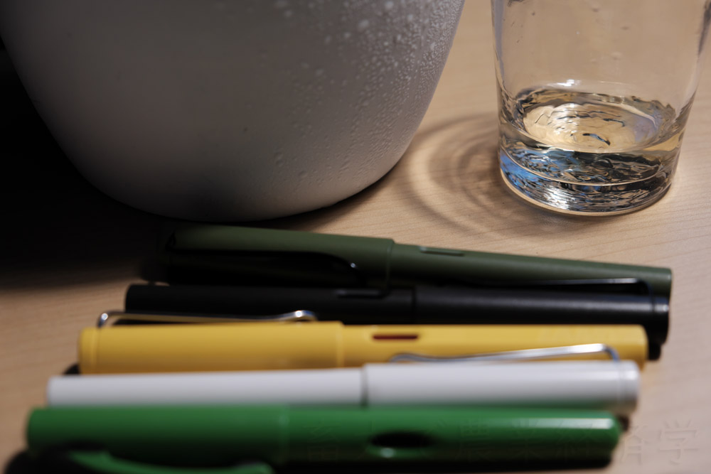 a glass